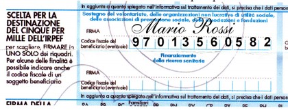 Dona il tuo 5 x 1000 al Centro Alfredo Rampi