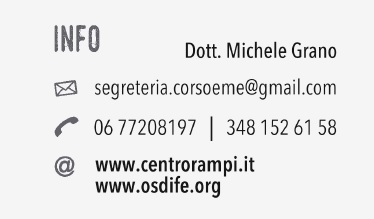 Corso Internazionale di Alta Formazione in PSICOLOGIA DELLE EMERGENZE Ambientali Civili Sociali Militari