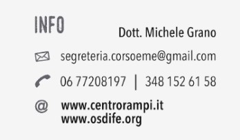 Corso Internazionale di Alta Formazione in PSICOLOGIA DELLE EMERGENZE Ambientali Civili Sociali Militari