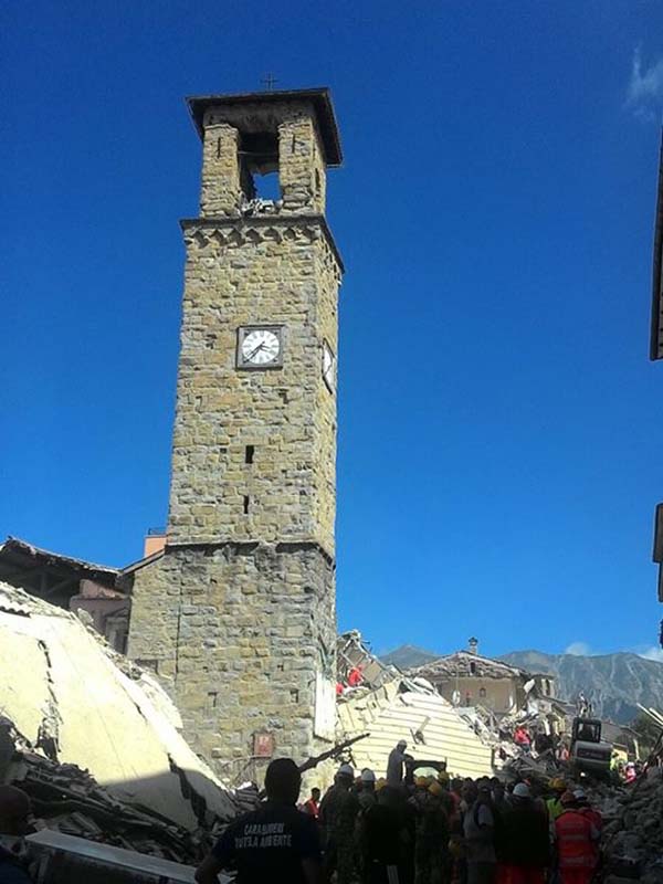 Un anno dal sisma Un anno dal sisma