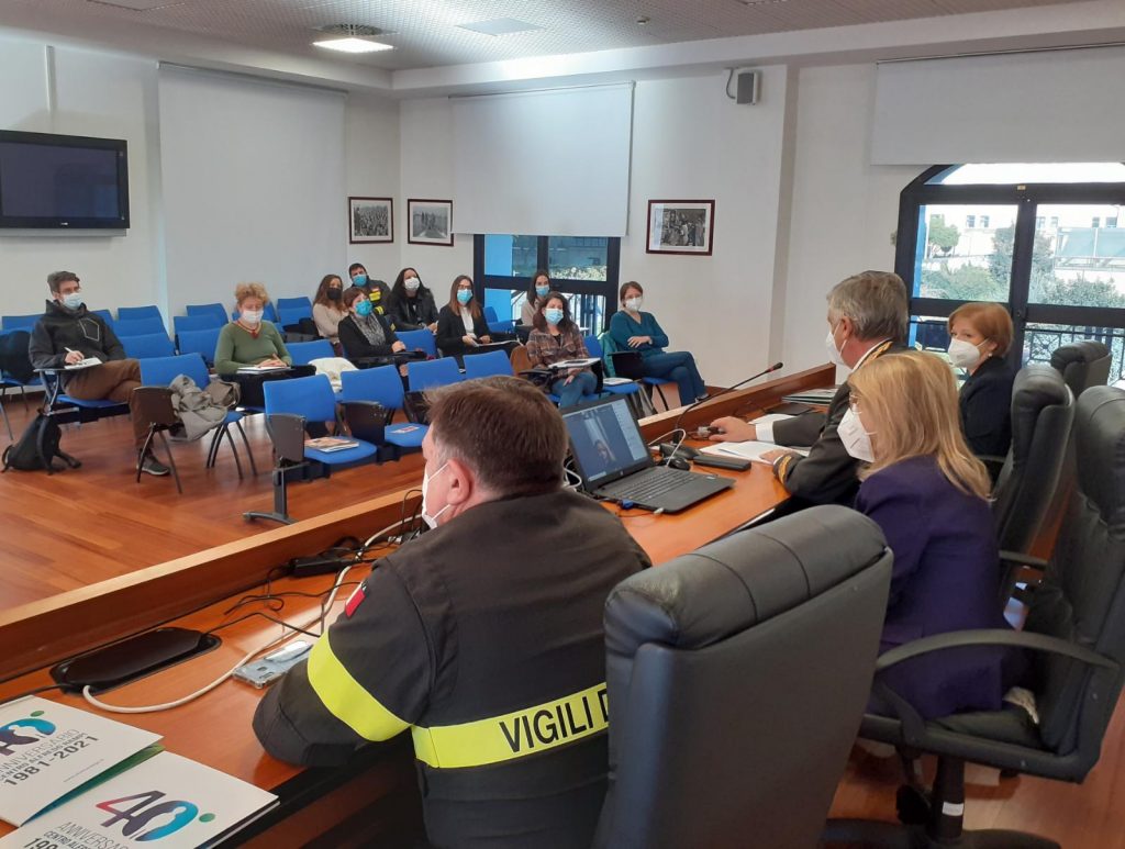 Gli studenti del Corso di Psicologia delle Emergenze